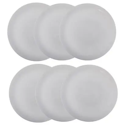 Lote de 6 platos de postre "Jeanne" - atmosphera.com
