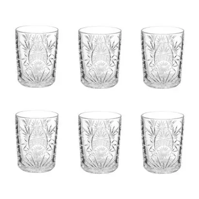 Lote de 6 vasos bajos "Ayla" - atmosphera.com