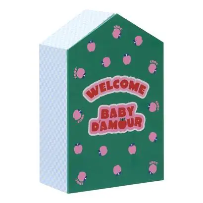 Caja de recuerdos con 10 cajones "Manzana de caramelo" - Atmosphera