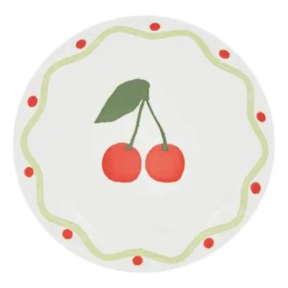 Juego de 6 platos de postre "Fruity" - SECRET DE GOURMET