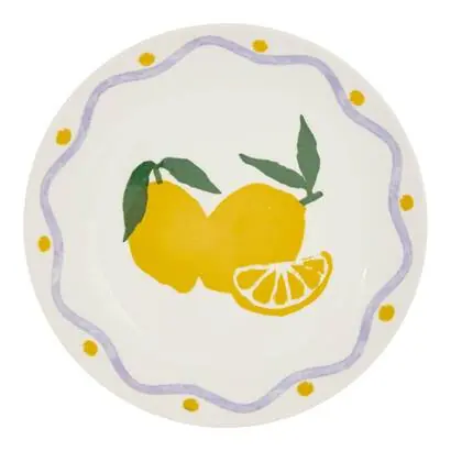 Juego de 6 platos de postre "Fruity" - SECRET DE GOURMET