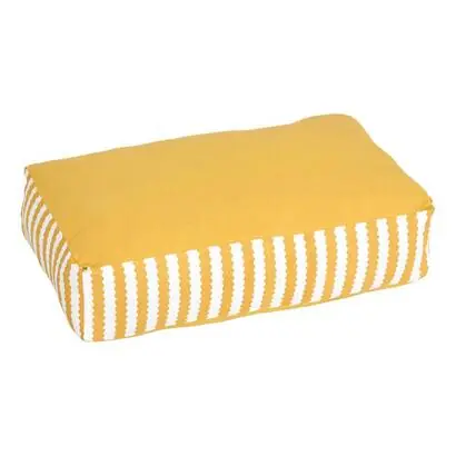 Cojín de suelo exterior rectangular POOLSIDE Amarillo - atmosphera.com
