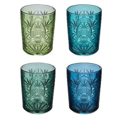 Lote de 4 vasos bajos "Ayla" - SECRET DE GOURMET