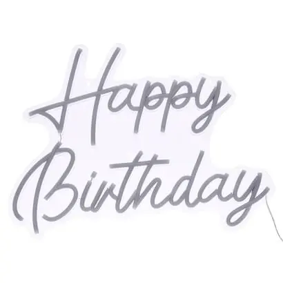 Neón LED "Happy Birthday" - atmosphera.com