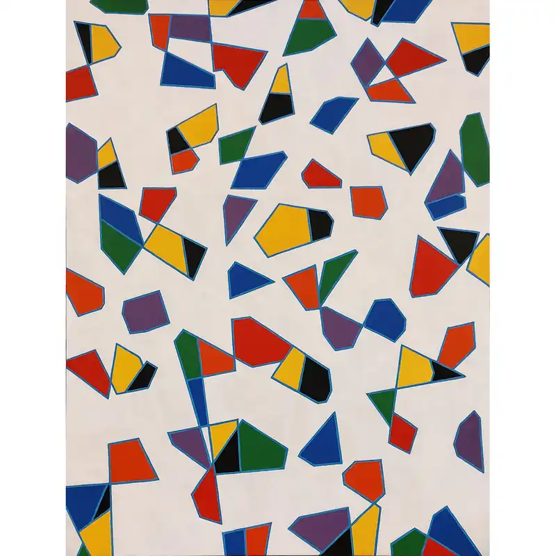 Alfredo Alcain. Flotan sobre blanco, 2019.