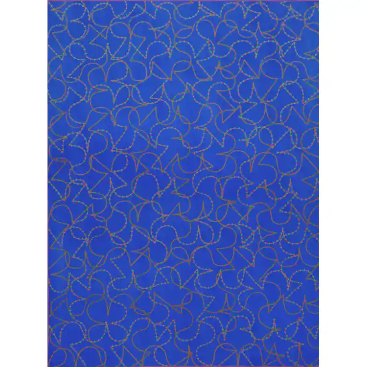 Azul, rojo y verde. Alfredo Alcain, 2008.