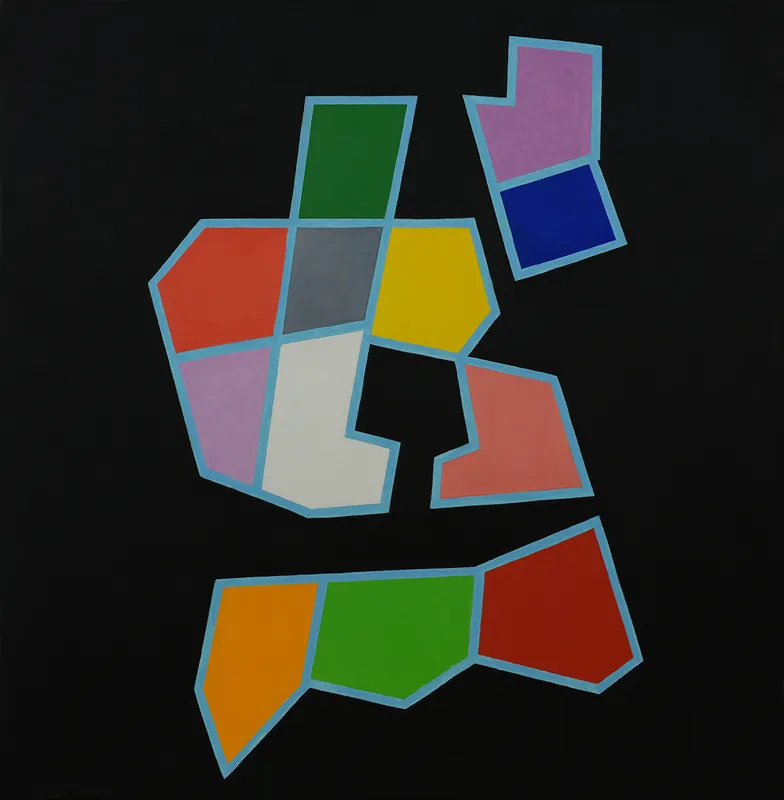 Alfredo Alcain. Sobre negro, 2023.