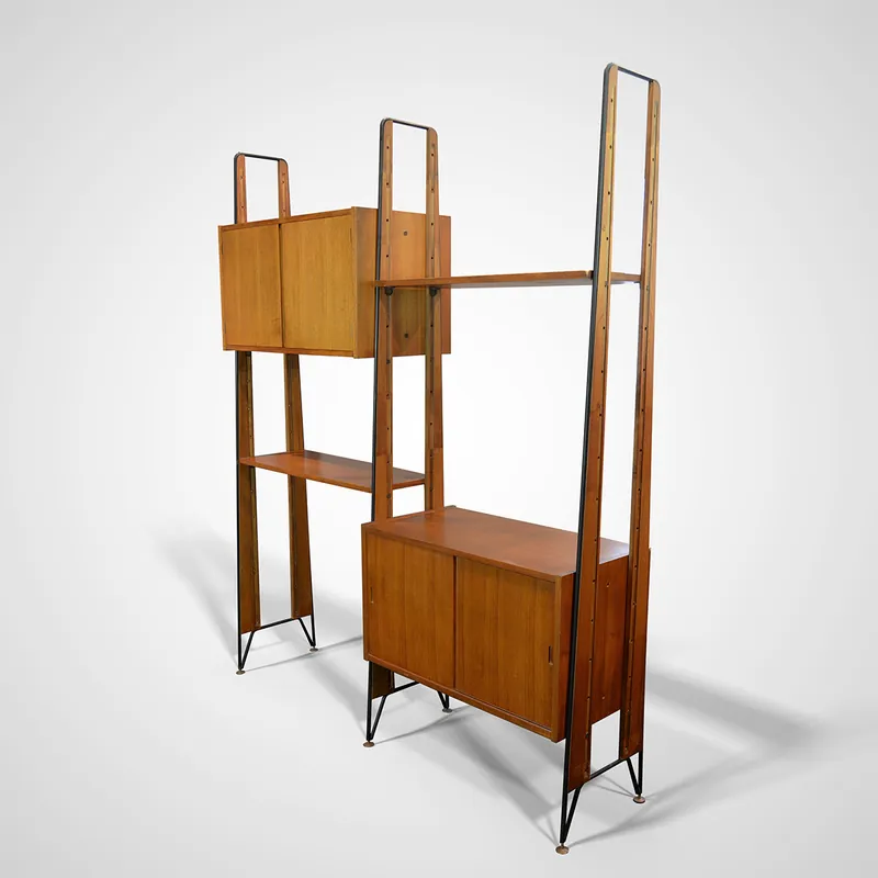 Mueble modular diseño escandinavo años 60. - Varios