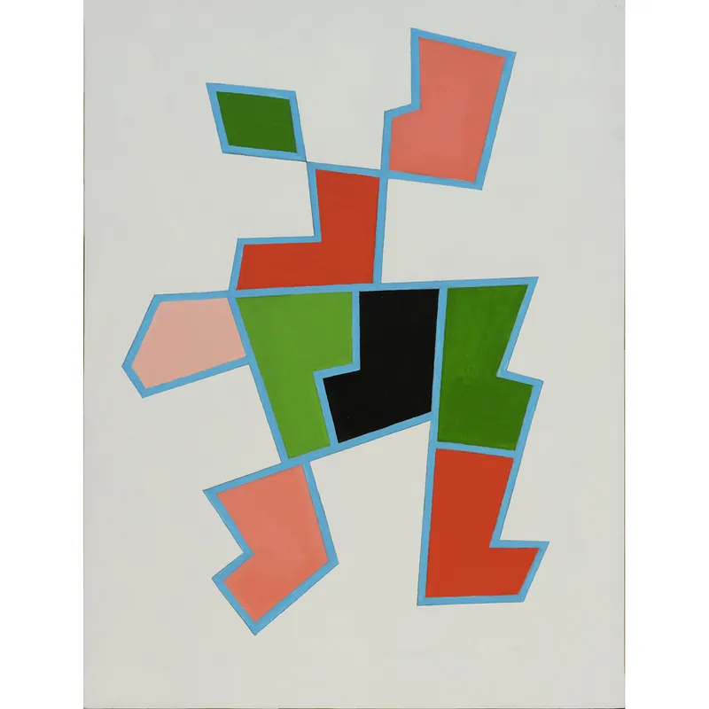 Alfredo Alcain. Sobre blanco III, 2022.