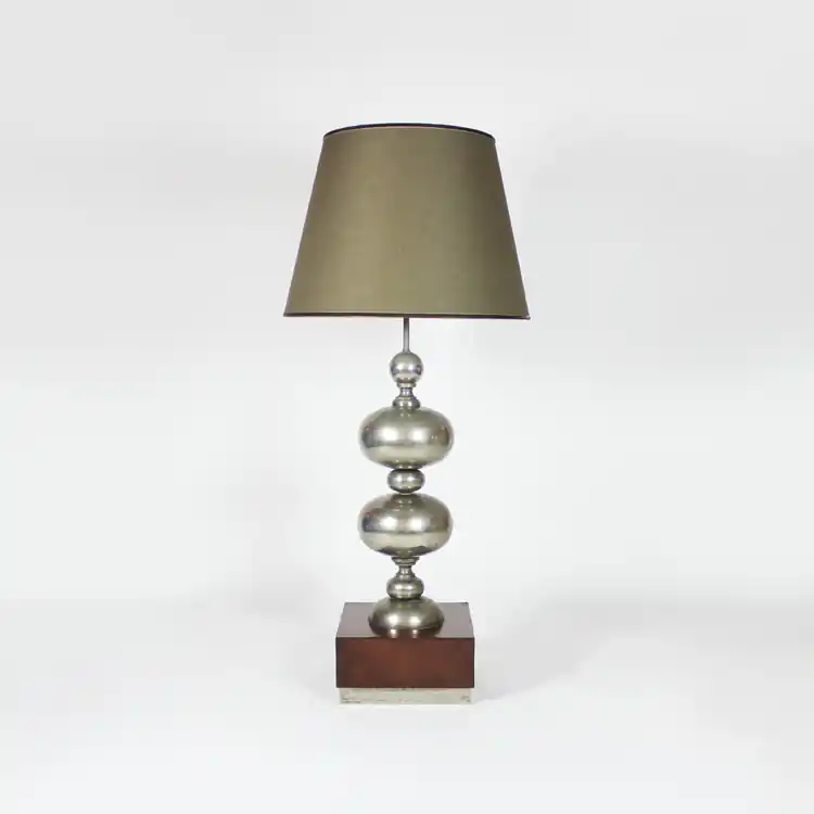 Lámpara de mesa grande. Francia, años 70 - Lámparas