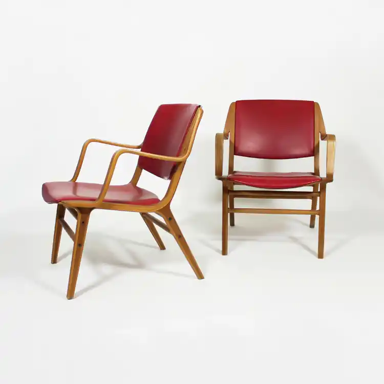 Pareja de butacas de Peter Hvidt & Orla Mølgaard Nielsen - Sillones