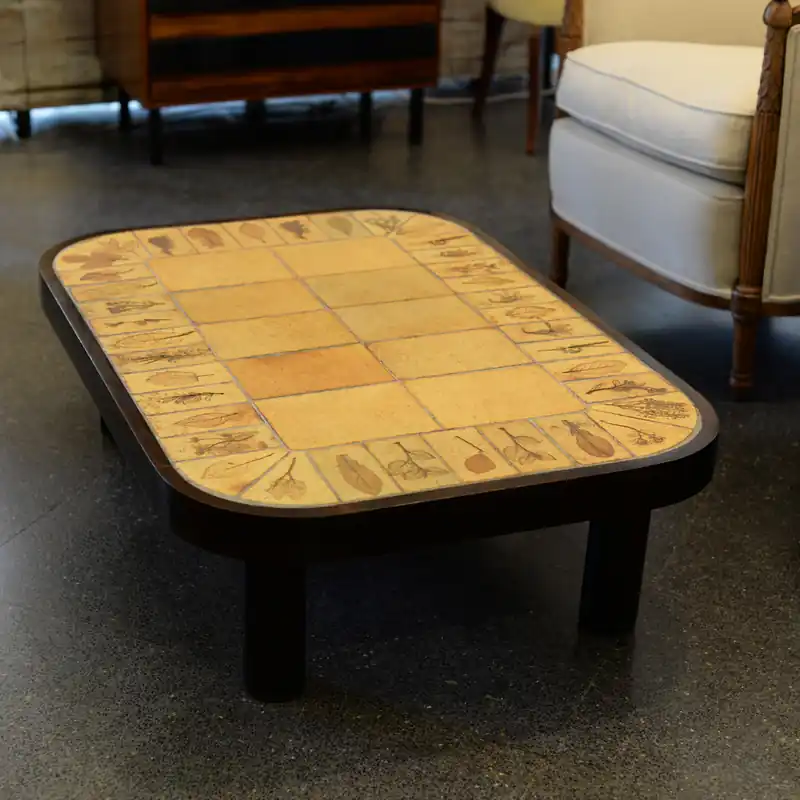 Mesa de centro de Roger Capron. - Mesas auxiliares
