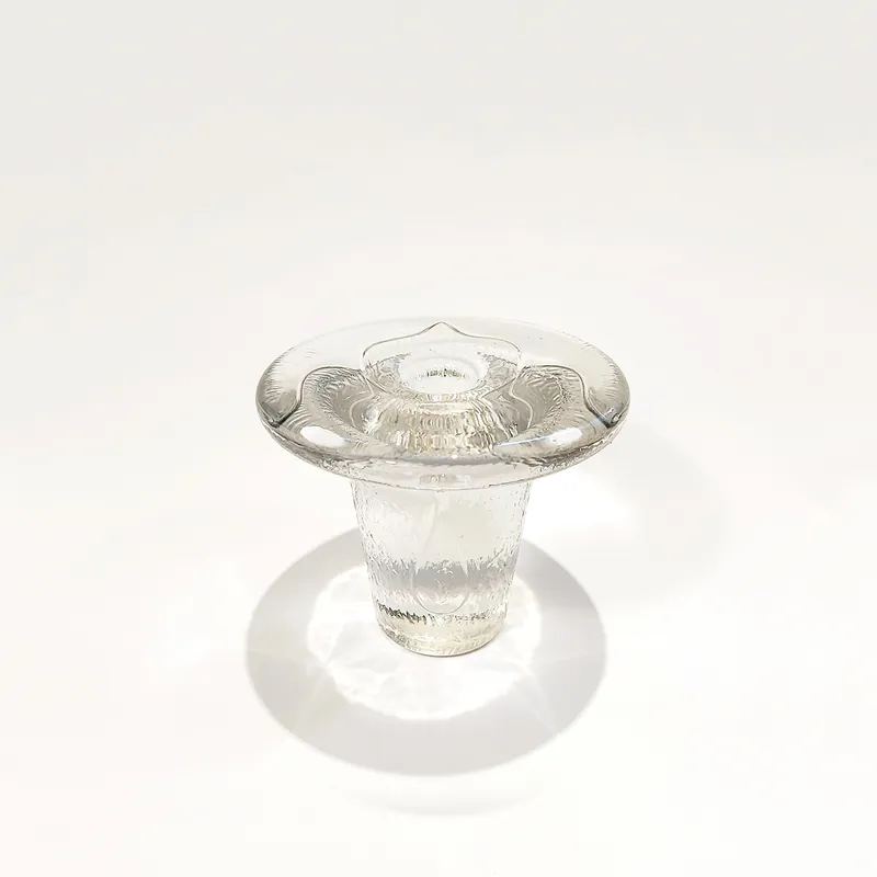 Candelero de cristal macizo - Cerámica y Cristal