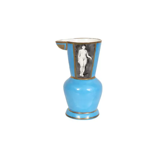 Jarrón de porcelana de M. Sánchez Algora - Cerámica y Cristal