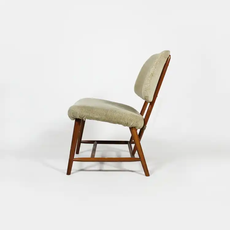 Silla baja, diseño de Alf Svensson para Ljungs Industrier AB - Sillas