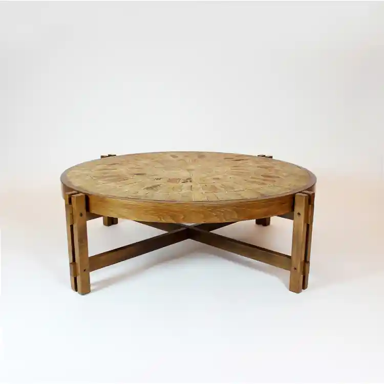 Mesa de centro diseñada por Roger Capron - Mesas auxiliares