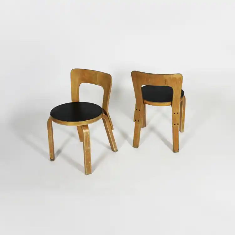 Sillas para niño de Alvar Aalto, hacia 1930