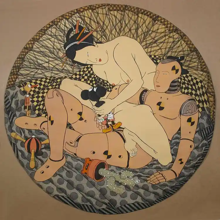 Fernando Bellver. Serie «Shunga»