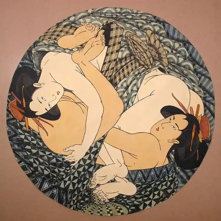 Fernando Bellver. Serie «Shunga»