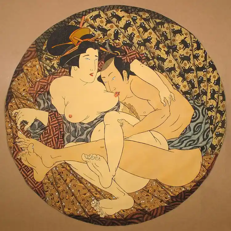 Fernando Bellver. Serie»Shunga»