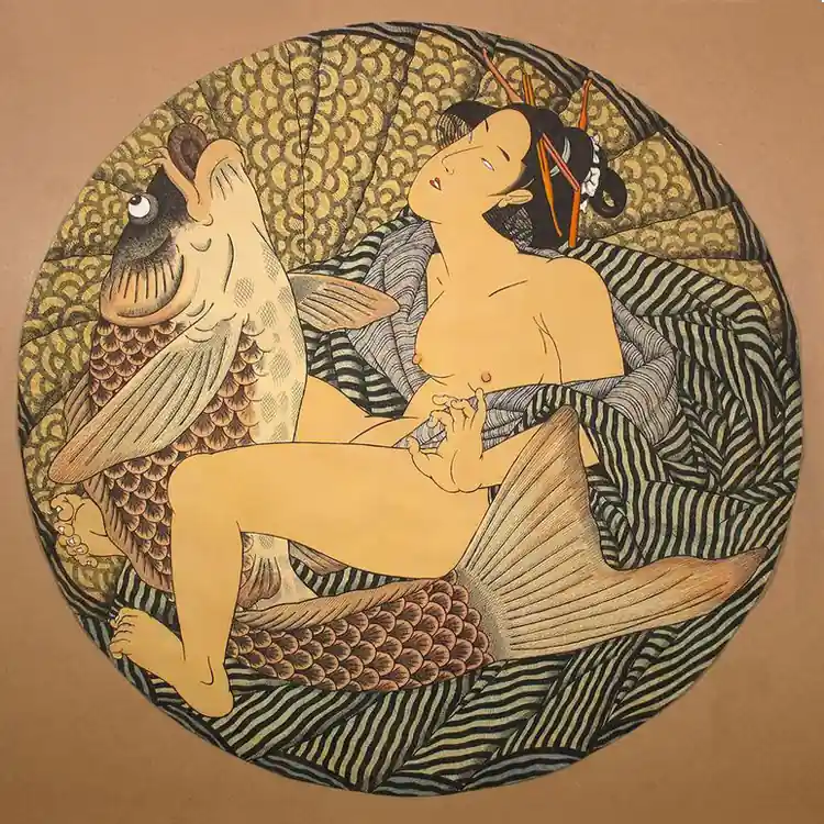 Fernando Bellver . Serie «Shunga»