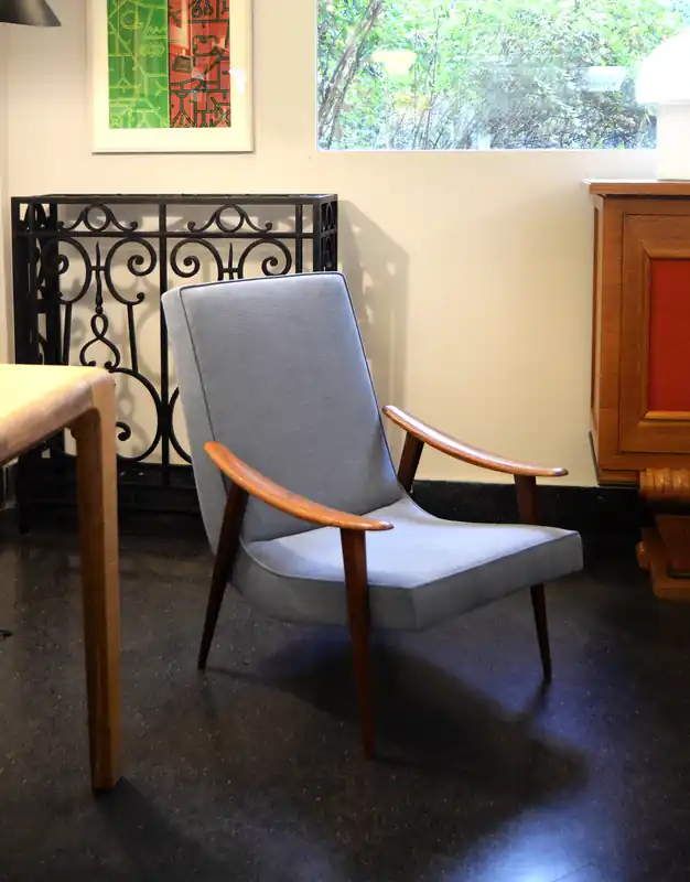 Sillón de diseño escandinavo, años 60. - Sillones
