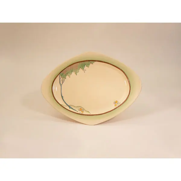 Clarice Cliff. Bandeja. - Cerámica y Cristal