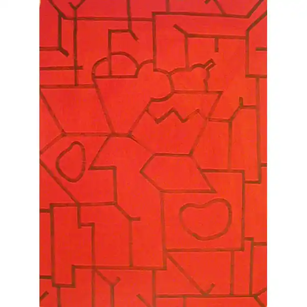 Alfredo Alcaín «Bodegón rojo» - Alfredo Alcain