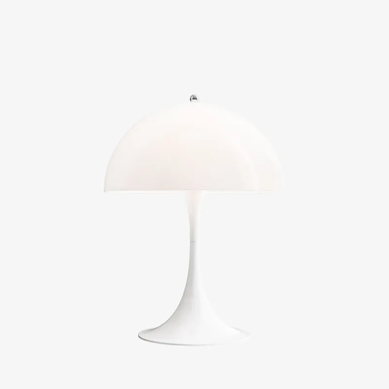 Lámpara Panthella de sobremesa de Verner Panton. - Louis Poulsen