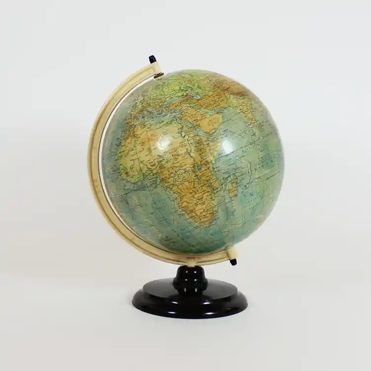 Globo terráqueo . Alemania, años 70. - Varios