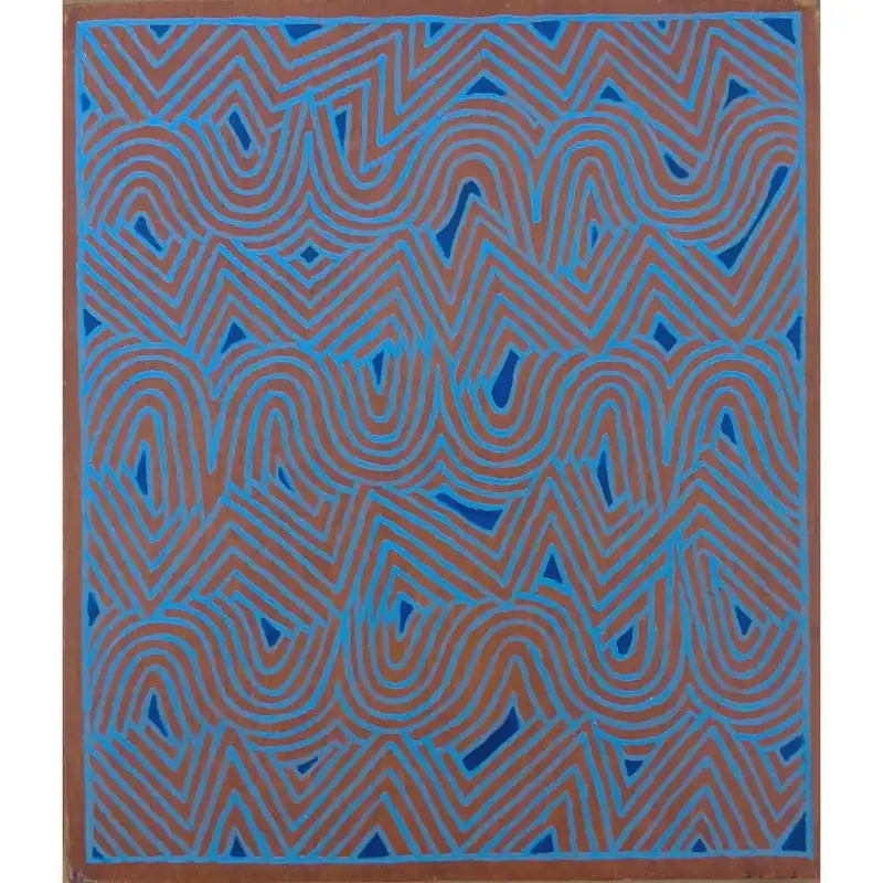 Alfredo Alcain. Siena y azul, 2012.