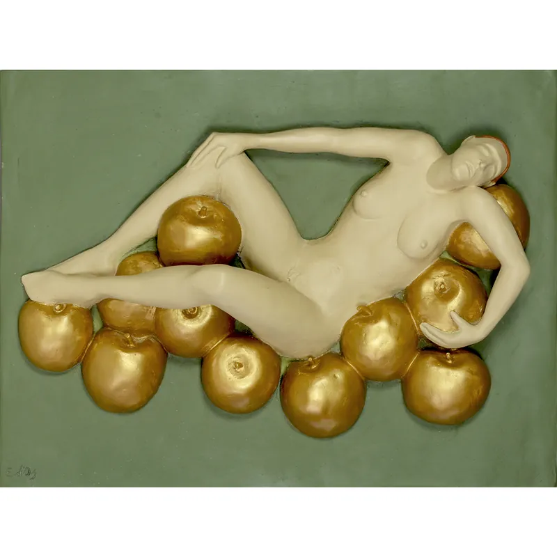 Esperanza d´Ors. Hespéride sobre lecho de manzanas