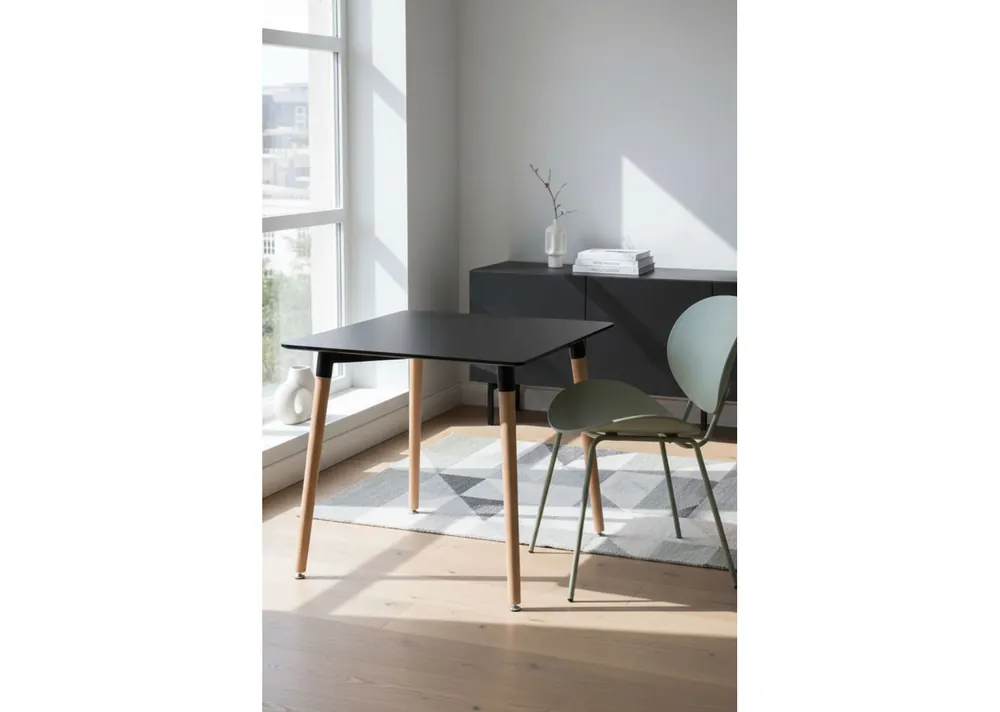 Mesa Tower Cuadrada 80 cm - Estilo Nórdico