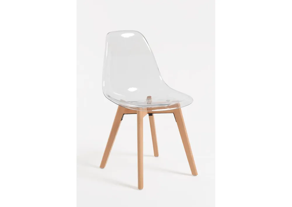 Pack 4 Sillas Kelen Transparentes - Packs Sillas Comedor