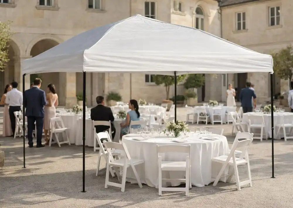 Carpa 3x3 Compact Maletero Blanca - Carpas Plegables