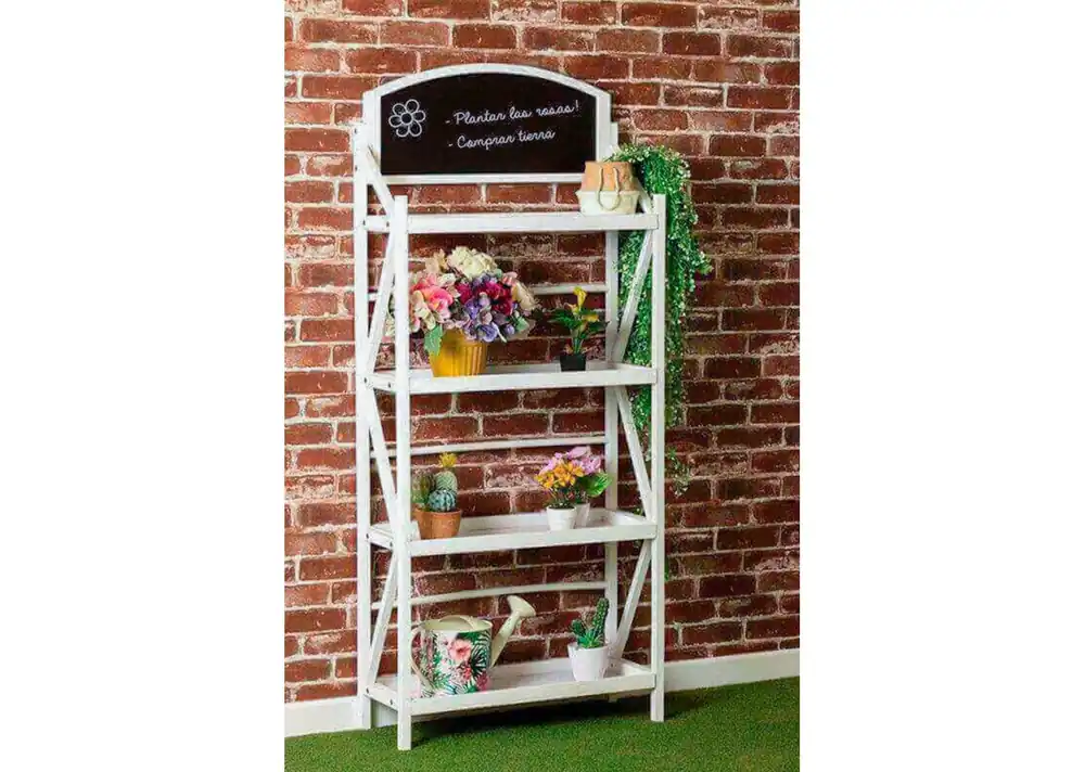 Carrito Candy Bar Madera Envejecida Cupcake - Muebles