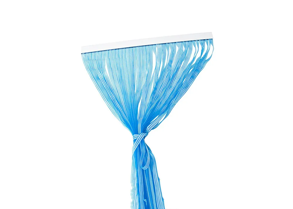 Cortina Aneto Nº5 90 x 120 cm Azul - Jardín