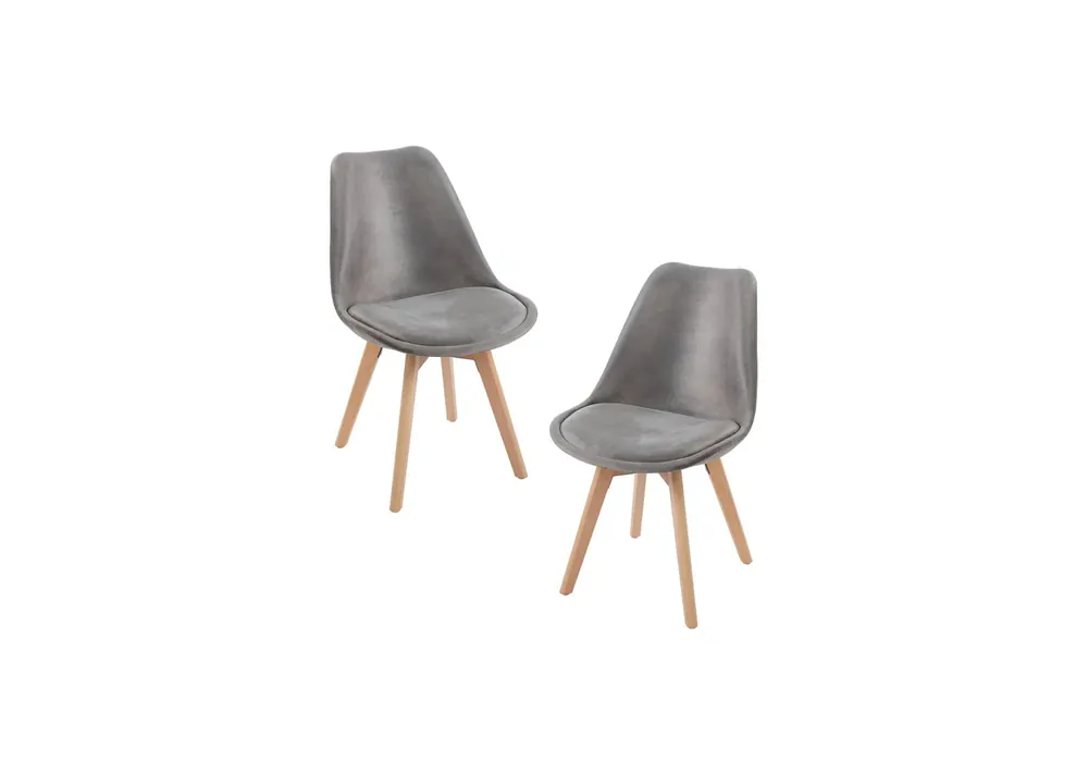 Pack 2 Sillas Synk Terciopelo - Packs Sillas Comedor