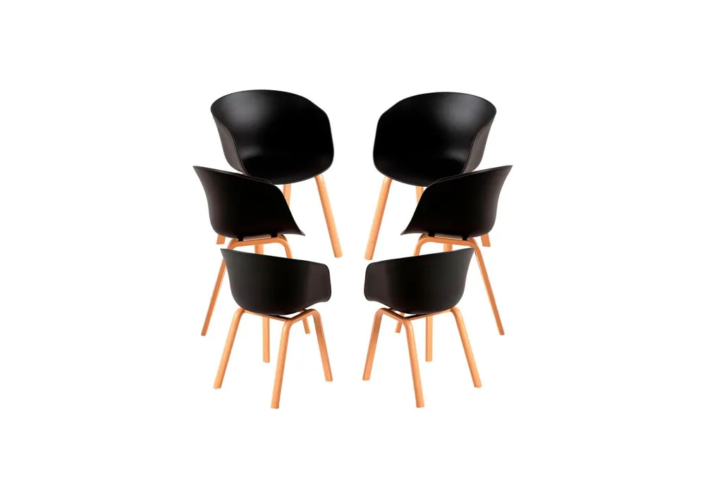 Pack 6 Sillas Hema - Packs Sillas Comedor