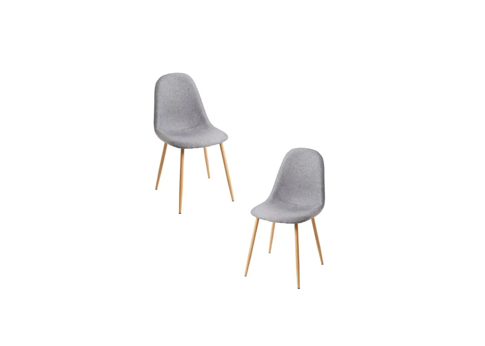 Pack 2 Sillas Teok Tela - Packs Sillas Comedor