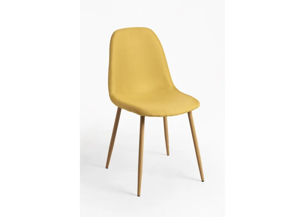 Pack 4 Sillas Teok Tela - Packs Sillas Comedor