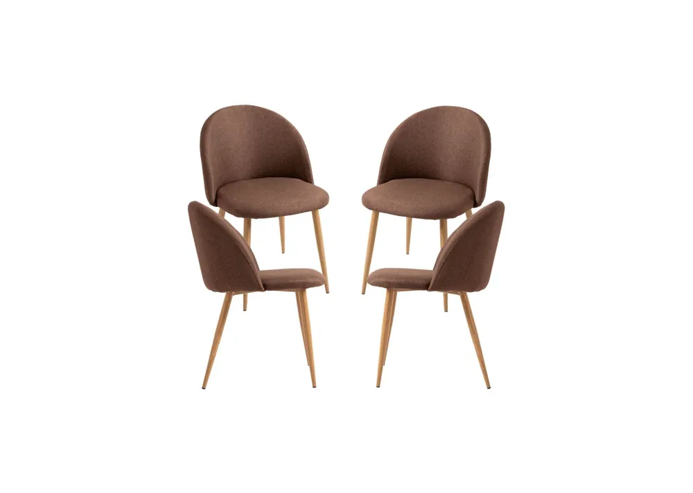 Pack 4 Sillas Vint Tela - Packs Sillas Comedor