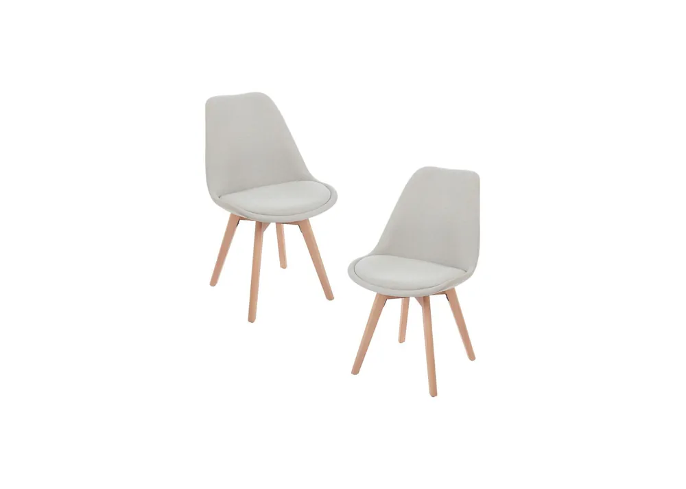 Pack 2 Sillas Synk Tela - Packs Sillas Comedor