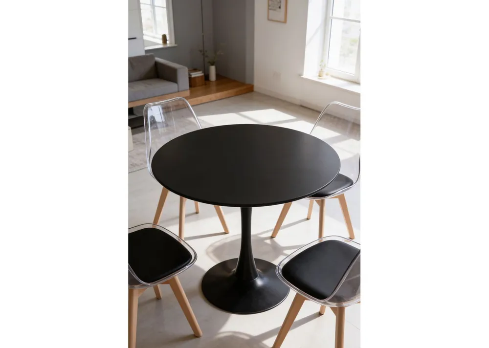 Mesa Kolio 90 cm - Estilo Nórdico