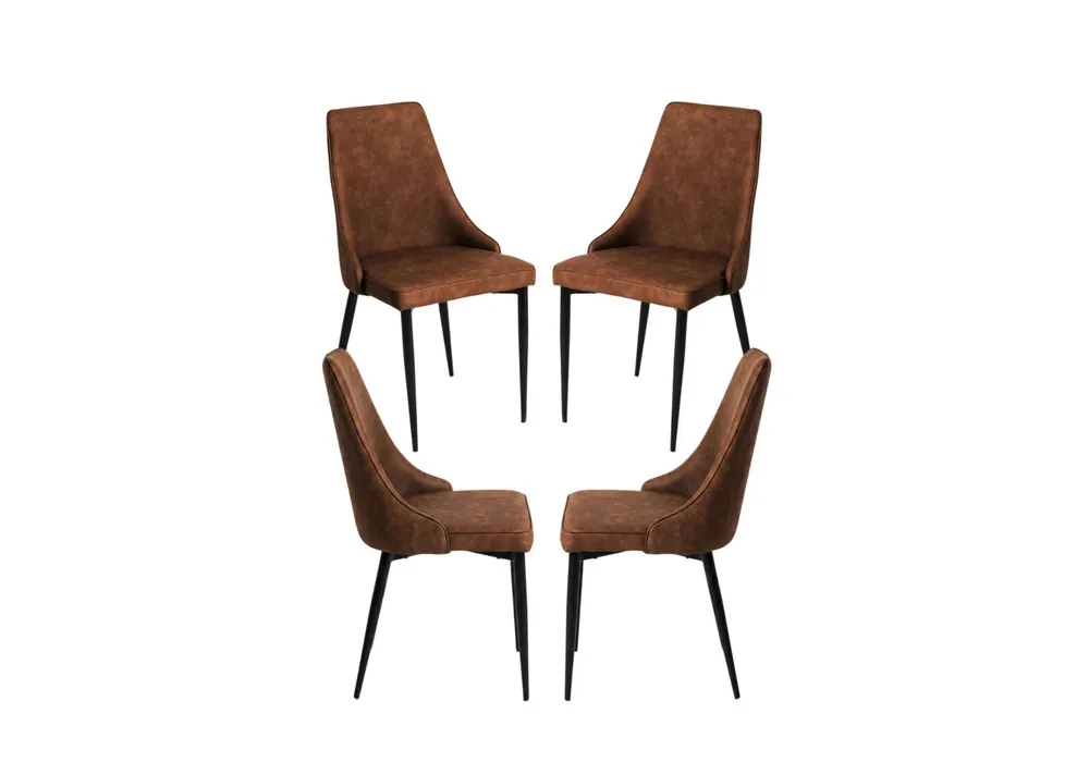 Pack 4 Sillas Stoik Vintage - Packs Sillas Comedor