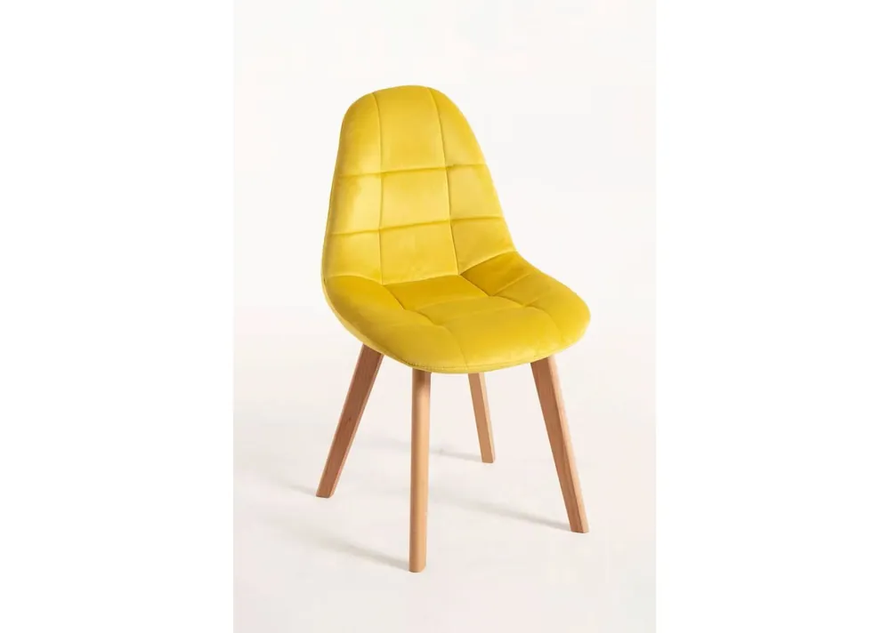 Pack 4 Sillas Kelen Terciopelo - Packs Sillas Comedor