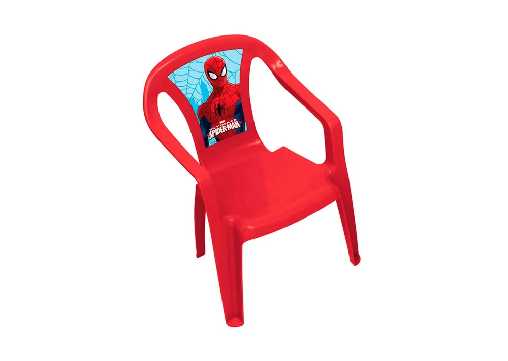 Silla PP Monoblock Spiderman - Infantil