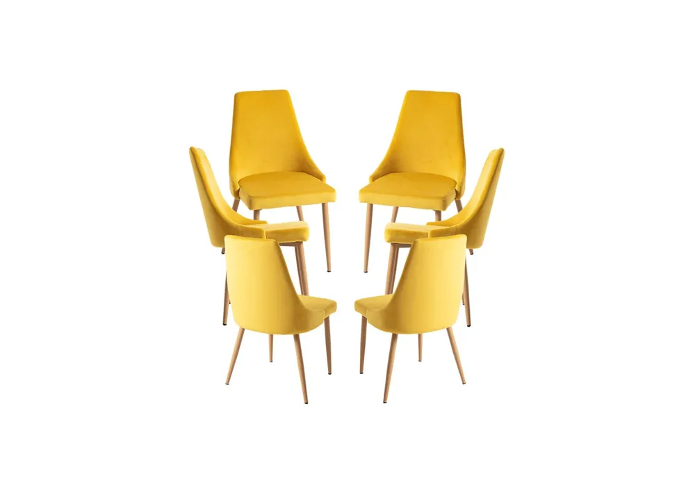 Pack 6 Sillas Stoik Wood - Packs Sillas Comedor