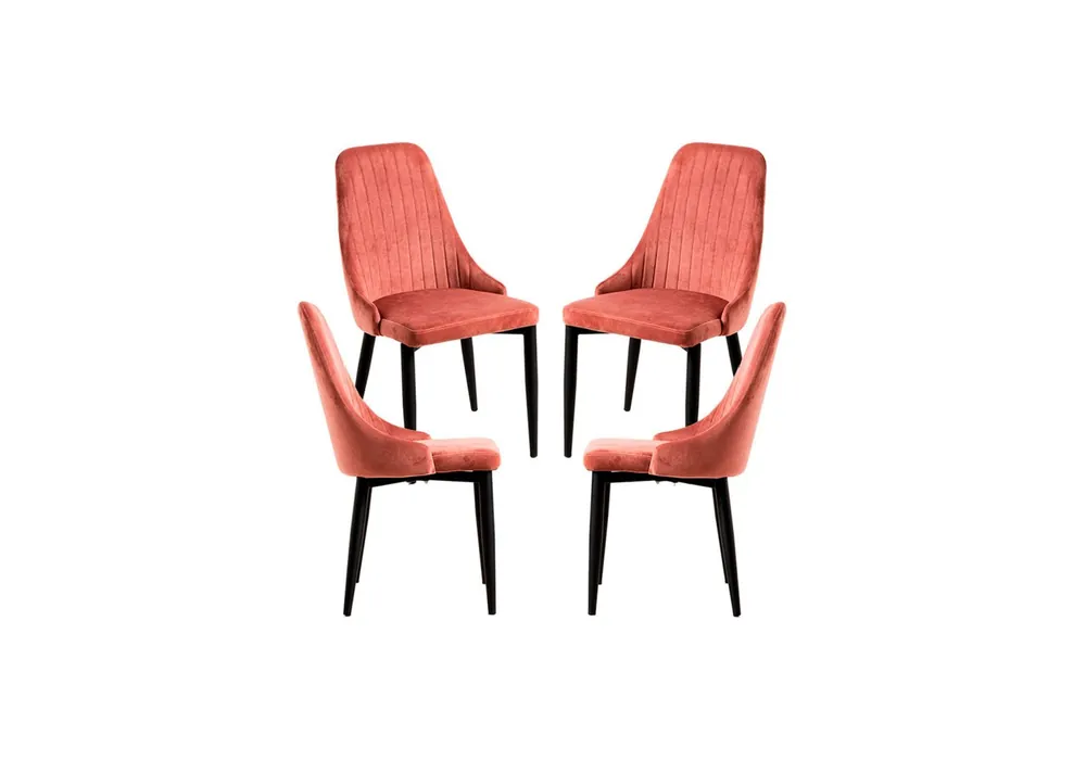 Pack 4 Sillas Kan Terciopelo - Packs Sillas Comedor