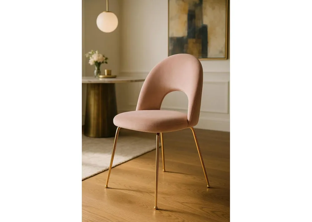Silla Dawa Gold Terciopelo - Sillas